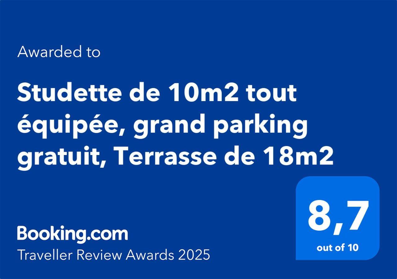 Studio 10M2, Terrasse 18M2 , Parking, Piscine Et Accueille Les Animaux Quissac  エクステリア 写真